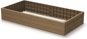 Prosperplast Base Woody Verhoogd Tuinbed - 149,2 x 75,6 cm - ECO Naturo - Houtlook