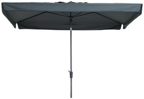 Madison stokparasol Delos luxe grey 200x300 cm.