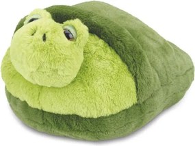 Cozy Noxxiez Schildpad – Voetenwarmer – Junior – Pluche – Groen – 35 cm