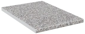 vidaXL Aanrechtblad 40x60x2,8 cm spaanplaat grijs met graniettextuur
