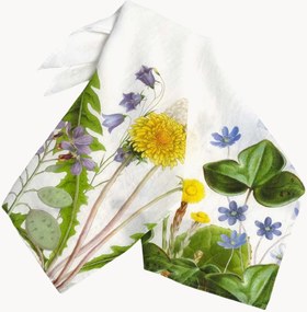 Theedoeken Field Flowers van linnen, 2-delig