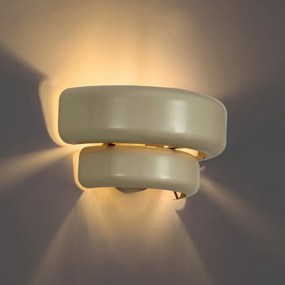 Retro wandlamp beige - Ophelia