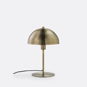 Paddestoel tafellamp, verchroomd ijzer, Capi