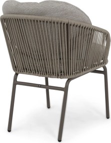 Tuinset 8 personen 280 cm Rope Taupe Coco Livo/Livo