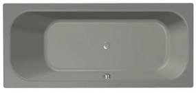 Xenz Aruba Ligbad - 180x80x48 - afvoer Midden - acryl - cement 6891-06