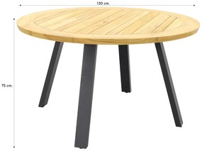 Taste Ambassador tuintafel - 130 cm. rond