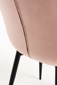 Pack 4 Cade Fluwelen Stoelen