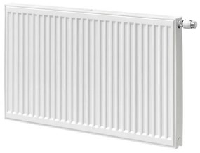 Henrad Premium ECO paneelradiator 90x50cm type 22 1110watt 4 aansluitingen Staal Wit Glans 0192092205