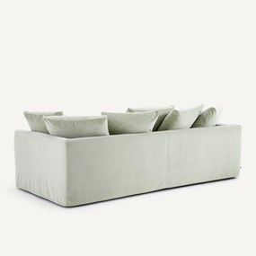 Zetel van stonewashed fluweel, OTAVIA