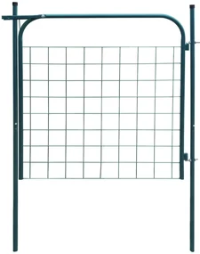 vidaXL Tuinpoort 100x100 cm groen