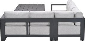 Garden Impressions Malakka lounge dining set 5-delig - valley sand