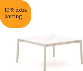 + 10% kassakorting | Loungetafel Bellagio | Vierkant | Tuintafel Sintered stone | 77x77cm | Kees Smit Tuinmeubelen