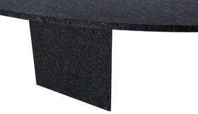 Tuinset 6 personen 170 cm Wicker Zwart Lifestyle Garden Furniture Crossway/Graniet