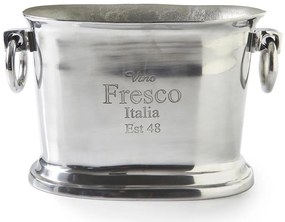 Rivièra Maison - Vino Fresco Wine Cooler - Kleur: zilver