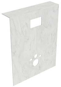 Mondiaz Hope toiletplaat solid surface 100x125cm opalo voorgeboord