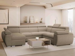 Hoekbank Columbus 214, Aanwezig, Aanwezig, 325x260x85cm, Poten: Kunststof