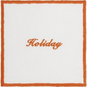 Katoenen onderzetters Holiday, 4-delig