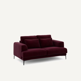 Bank 2-zit in fluweel, Marsile