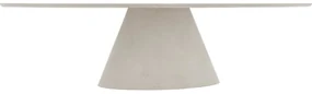 Goossens Eettafel Stone, Ovaal 300 x 120 cm