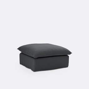 Poef, afneembare hoes, gekreukt linnen, ODNA