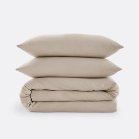 Bedset in gewassen microvezel, recycled polyester