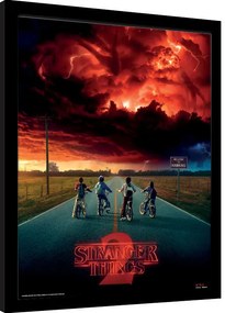 Ingelijste poster Stranger Things - Mind Flayer