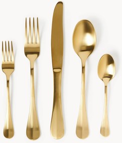 Mat geborstelde bestekset Zooey, in verschillende formaten