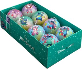 Christmas Inspirations kerstballen Disney© Stitch - set van 8 stuks - Diameter 6 cm