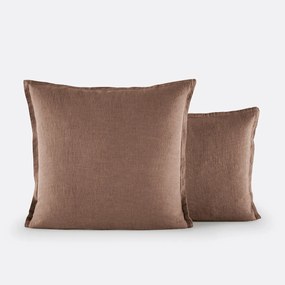 Kussensloop in gewassen linnen Linot