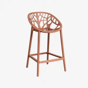 Ores Hoge Tuinstoel Van Polypropyleen Roest & ↑65 Cm - Sklum