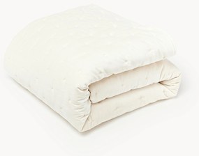 Fluwelen gewatteerde bedsprei Cheryl