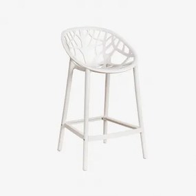 Ertsen Hoge Polypropyleen Tuinkruk Gardenia Wit & ↑65 Cm - Sklum