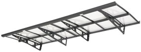 Deurluifel Kassel 100 x 300 cm CoverTech antraciet