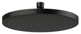 Hotbath Ace Hoofddouche - Ø23cm - rond - zwart geborsteld PVD AC104MBP