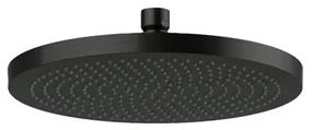 Hotbath Ace Hoofddouche - Ø23cm - rond - zwart geborsteld PVD AC104MBP