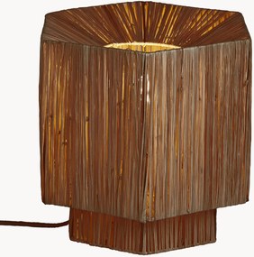 Tafellamp Panama van raffia