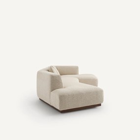 Rechtse open hoekbank bouclé, Jacopo