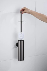 Saniclear Iron toiletborstel verouderd ijzer - gunmetal