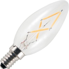 Schiefer  FILAMENTLED CANDLE DECO C35x100mm 220Lm 2W 2200K 922 CLEAR V-Dim