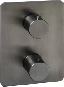 Ben Lavion 250 inbouw regendoucheset Ø25cm geborsteld zwart