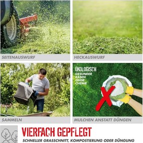 Güde Benzine Grasmaaier 464.3 R Big Wheeler