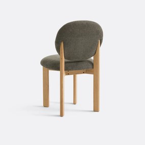 Organische stoel in eik, Orga