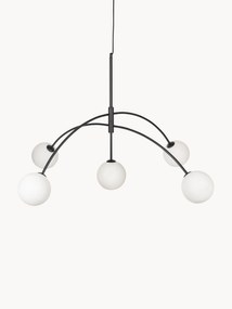 Grote hanglamp Heaven van opaalglas