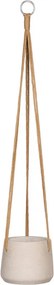 Pot Patt hanging beige washed