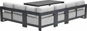 Garden Impressions Malakka lounge dining set 5-delig - valley sand