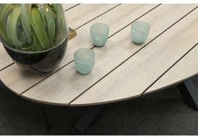 Garden Impressions Tulli tuintafel 280 x 140 cm ovaal - light teak Vironwood