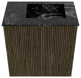 Mondiaz Joya DLux 40cm toiletmeubel shadow met wastafel faye rechts zonder kraangat lava