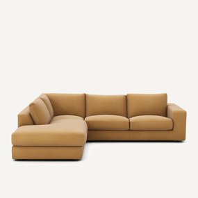 Linnen fluwelen hoekbank, SKANDER