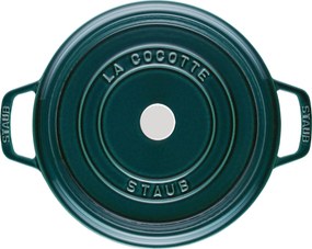 Staub La Cocotte Cocotte 26 cm / 5,25 l, Rond, La-mer - La Cocotte - Staub