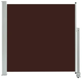 vidaXL Tuinscherm uittrekbaar 160x300 cm bruin